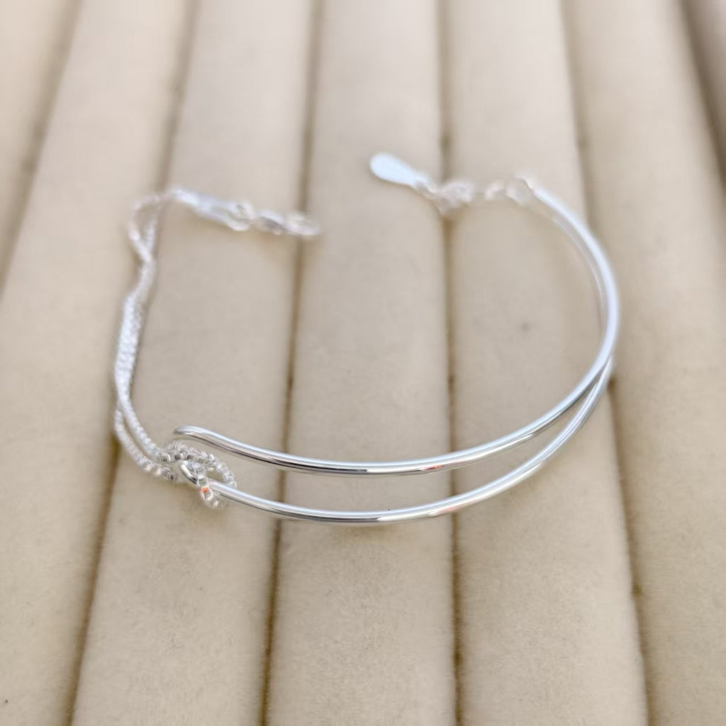 Elegant Silver Bracelets for Her