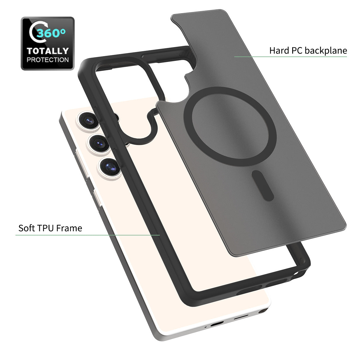 Samsung S25 Ultra Frosted Case