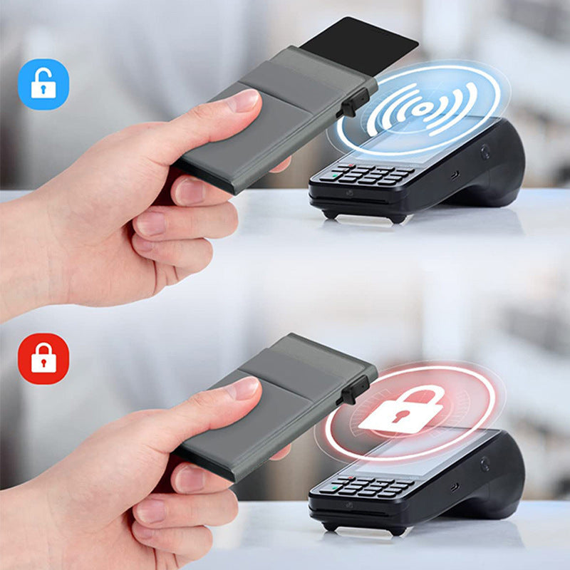 Card holder metal - RFID Block