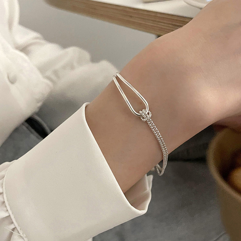 Elegant Silver Bracelets for Her